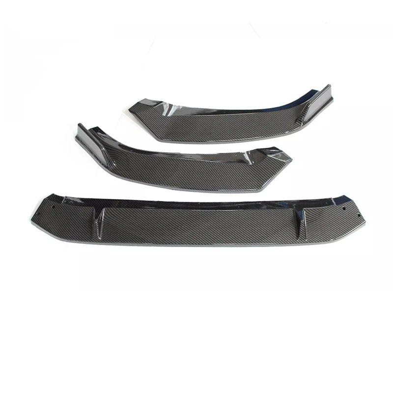 Передний бампер из АБС-пластика диффузор для Audi A4 S4 RS4 B9/2017-2019 декоративные