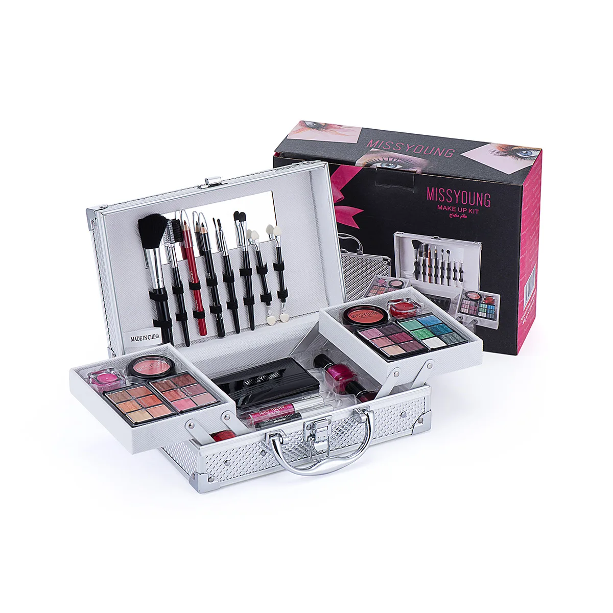 

Cosmetic SetsMakeup SetsLip GlossEyeshadowBlushNail Polish Combo SetsMakeup Case makeup kit full professional