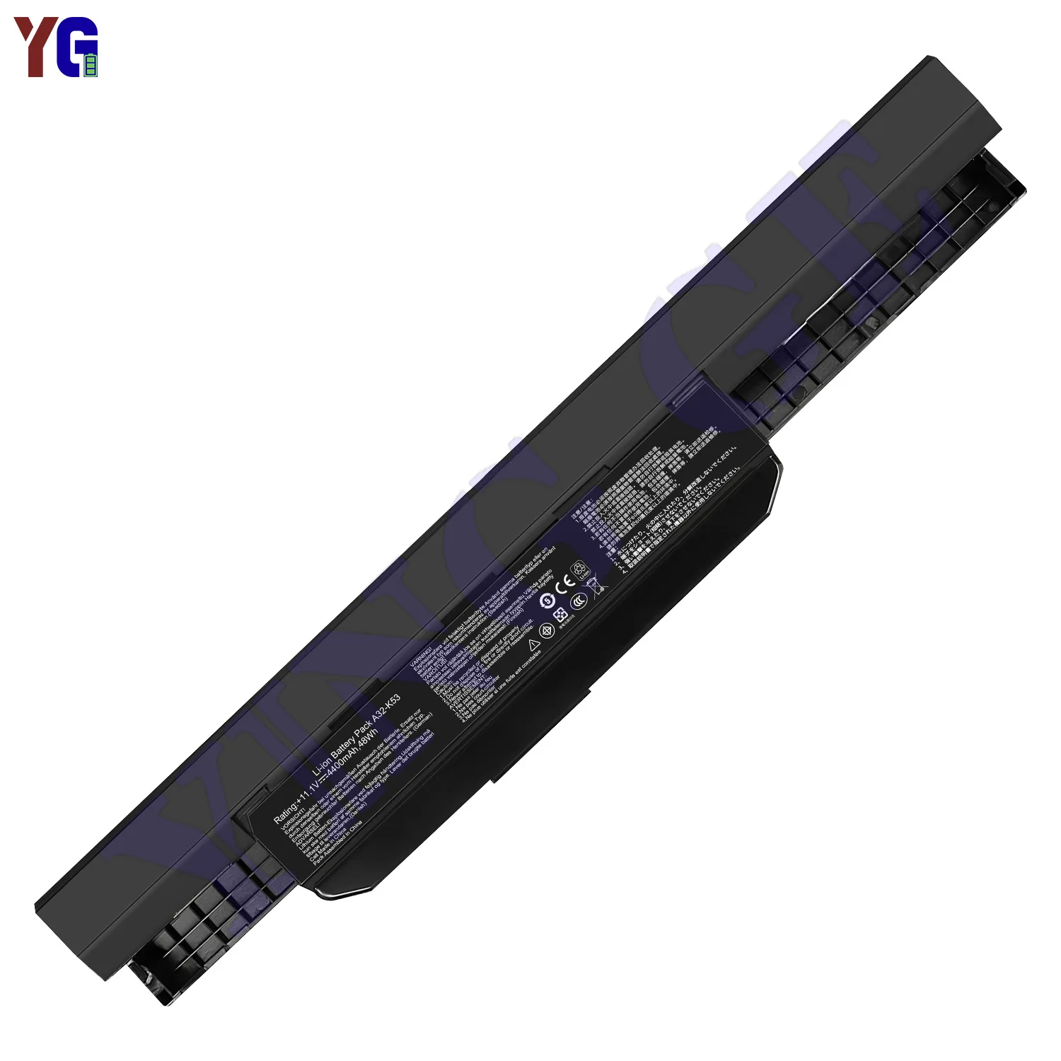 Фото Аккумулятор для ноутбука A32-K53 4400 мАч для ASUS A43S A53S K43S X44H X44L X84H A84S X53S X53E X54H, сменный аккумулятор + бесплатные инструменты №2