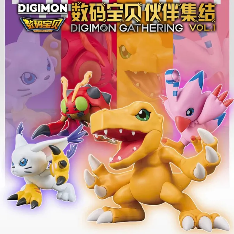 Фото Коллекционная аниме-фигурка Digimon Blind Box Vol 1, ПВХ, украшение для рабочего стола, подарок для взрослых коллекционеров аниме, в наличии №3