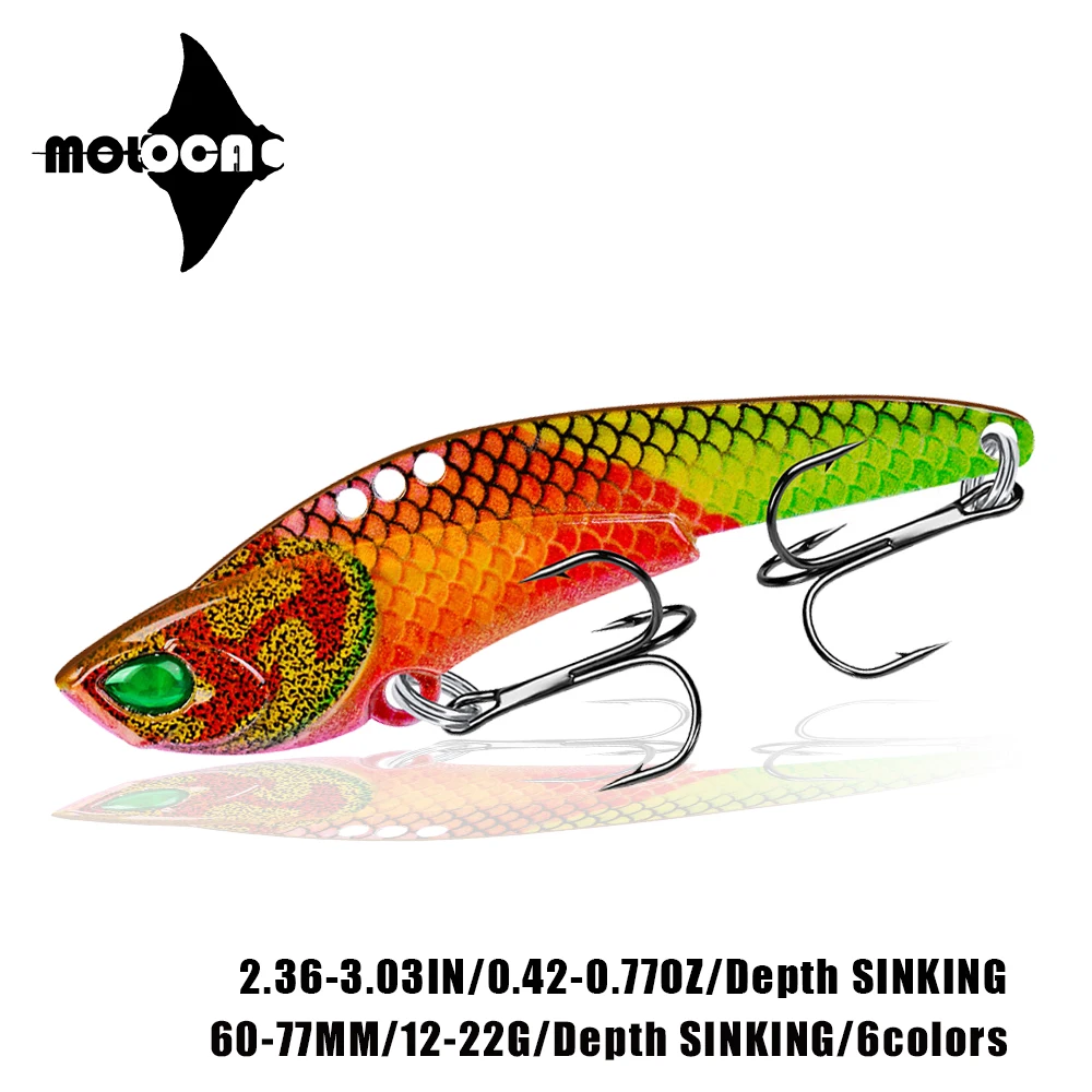 

2022 Vibration Fishing Lure 12-22g VIB Sinking Pesca Accesorios Mar For Carpe Leurre Isca Artificial Angeln Zubehor Dropshipping