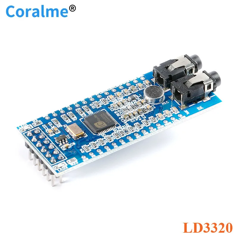 Плата распознавания голоса LD3320 модуль неспецифического голосового управления