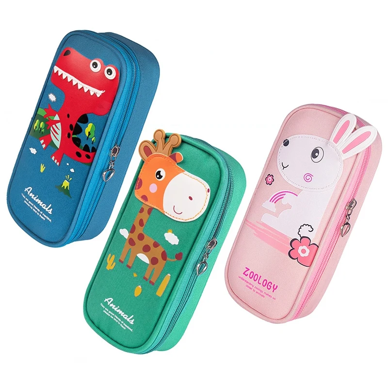 

Чехол для карандаша, чехол большой емкости для ручки, ручка-карандаш, маркер, Канцелярский Органайзер на молнии