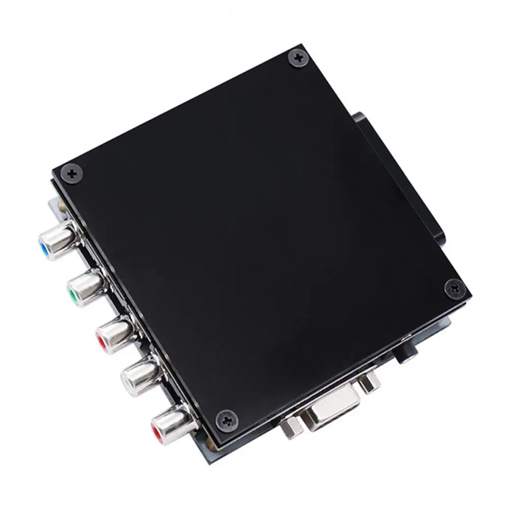 

Color Adjustment Reliable RGBS to Color Difference Component Converter Game Console Accessories
