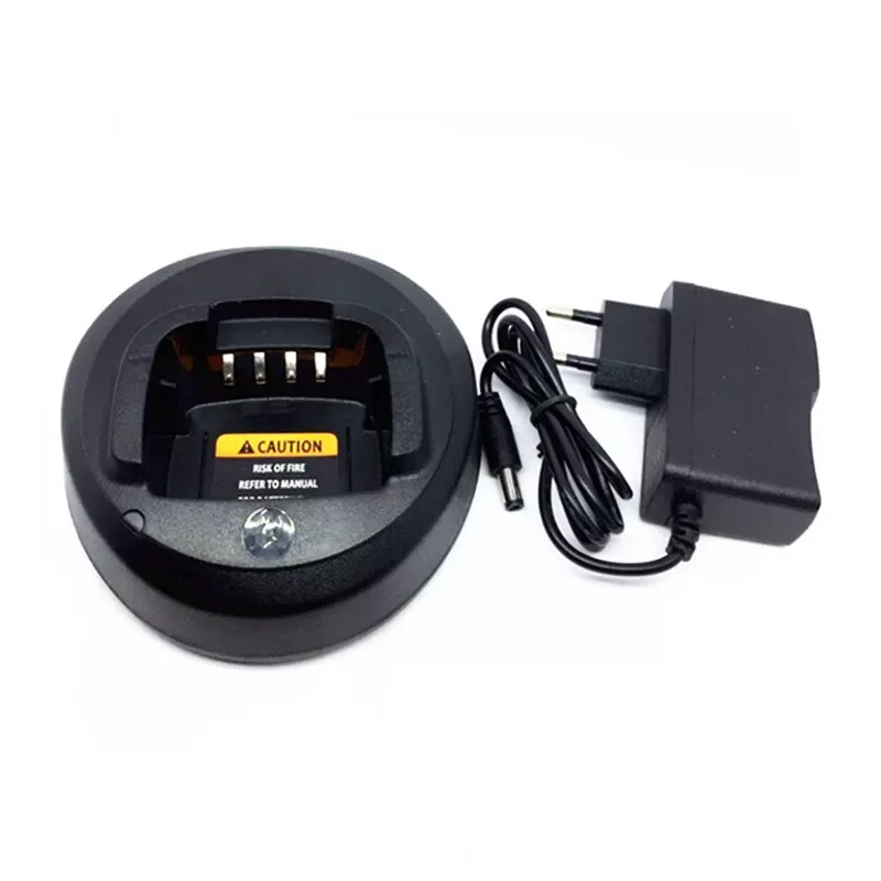 Battery Desktop Tray Charger for Motorola Walkie Talkie CP185 EP350 CP476 CP477 CP1300 CP1600 CP1660 P140 P145 P160 P165