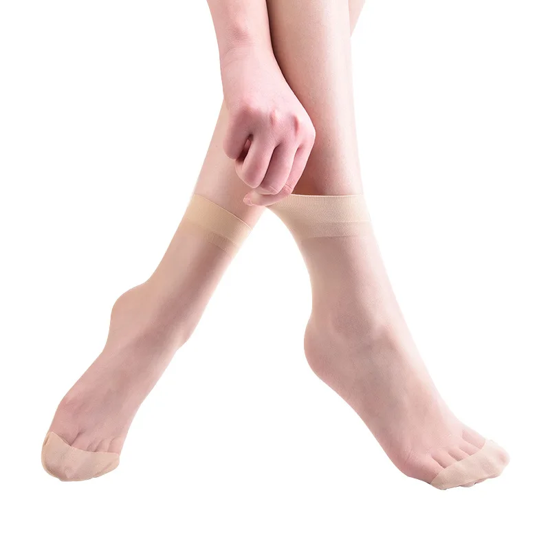 10 PAIRS Stockings Spring and Summer Thin Silky Invisible Stockings Wholesale Anti-hook Wear-resistant Stockings Female