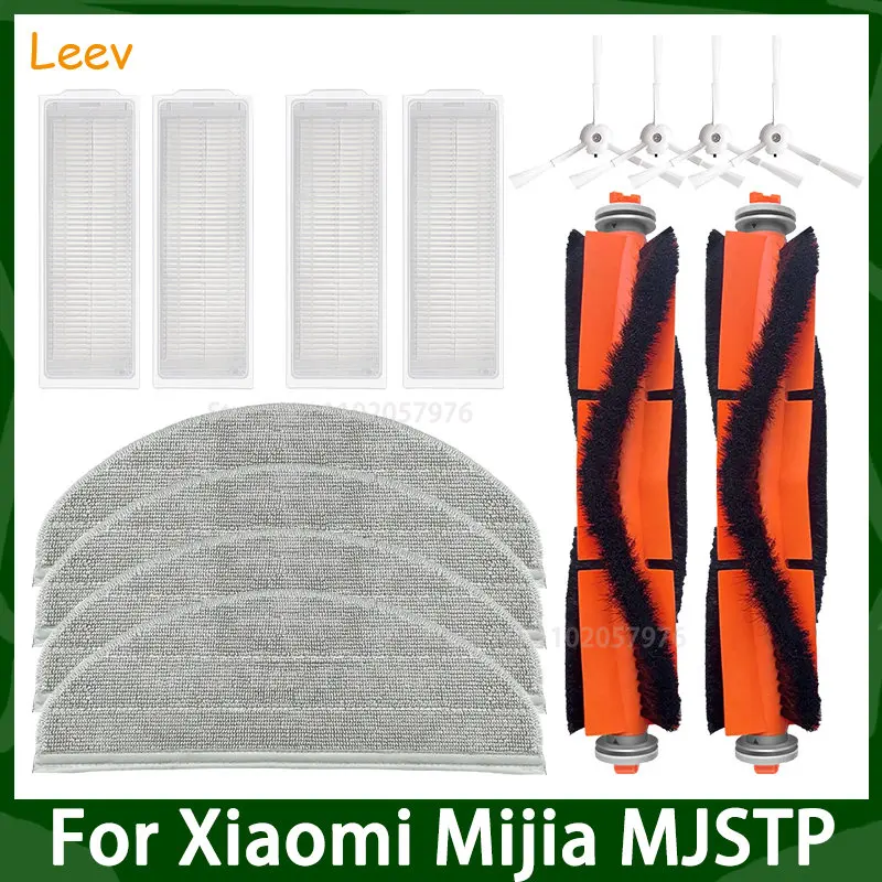 

Самоочищающаяся Швабра XIAOMI MIJIA MJSTP, Роботизированный пылесос, основная боковая щетка, фильтр НЕРА, тряпичная тряпка, аксессуары для уборки