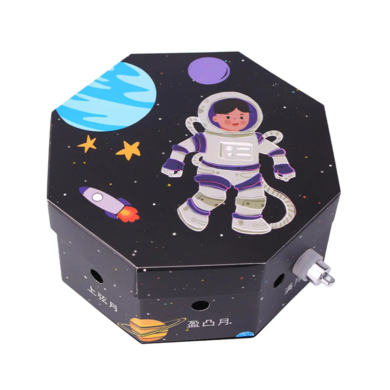 

Moon Phases Kit DIY Crafts Science Educational Toy Puzzle for Creative Gift