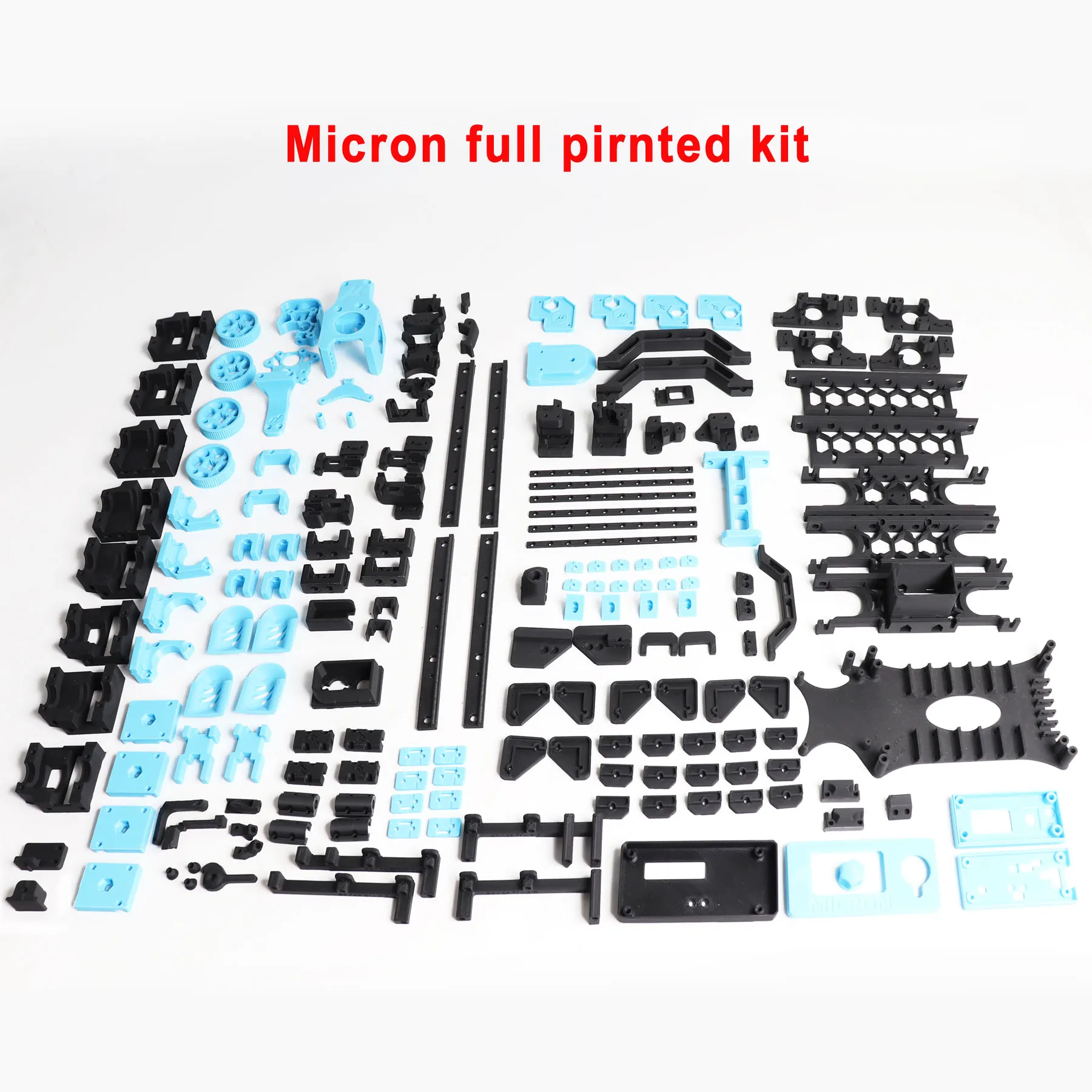 

Blurolls Voron Micron Plus полный комплект печати для Voron Micron 120 180 микрон + черный синий ABS + заполнение 40% FDM 3D печать