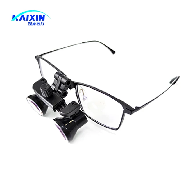 Лучшая цена 2 5x 3 лупа dent al бинокулярная увеличительное стекло 5 увеличительные