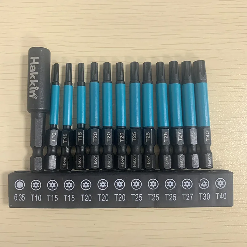 

13 шт., 55 мм, набор бит Torx с держателем бит, защитные звездочки Torx, 1/4 дюйма, шестигранный хвостовик, магнитная отвертка, устойчивая к несанкционированному доступа
