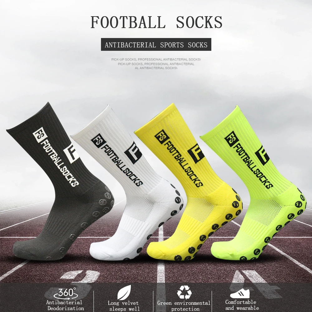 

Football Socks Round Silicone Suction Cup Grip Anti Slip Soccer Socks Sports Men Women Baseball Rugby Stockings