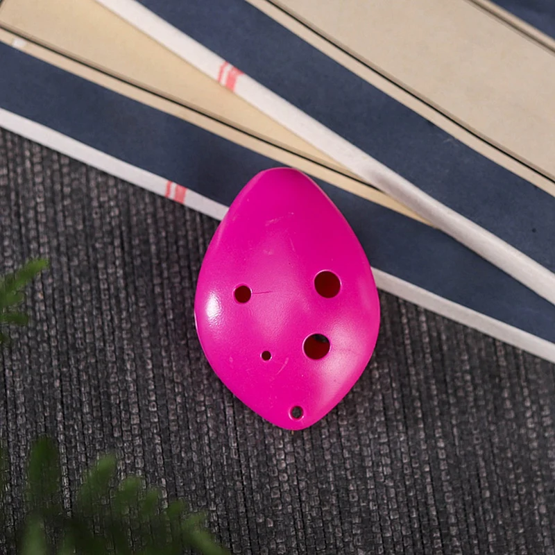 Музыкальный инструмент окарина 6-луночная флейта с длинным ртом и книгой песен