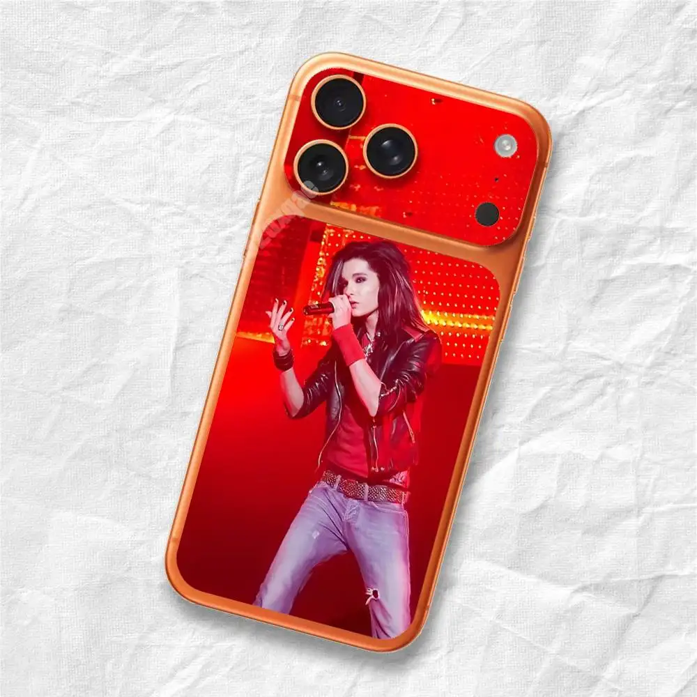 Фото Съемная УФ-пленка Tokio Hotel B-Bill K-Kaulitz для iPhone 17 Pro 17 ProMax, гидрогелевая наклейка №4