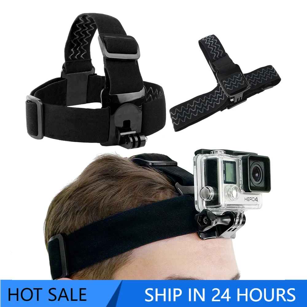 

Head Strap Belt For GoPro HD Hero11 10 9 8 7 6 5 4 3 SJ4000 SJ5000 Action Camera Accessories Camera Mount for Insta360 Accessory
