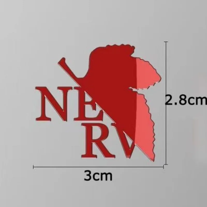 Фото Neon Genesis Evangelion аниме периферийные металлические наклейки творческая личность ультратонкие водонепроницаемые декоративные наклейки оптом №4