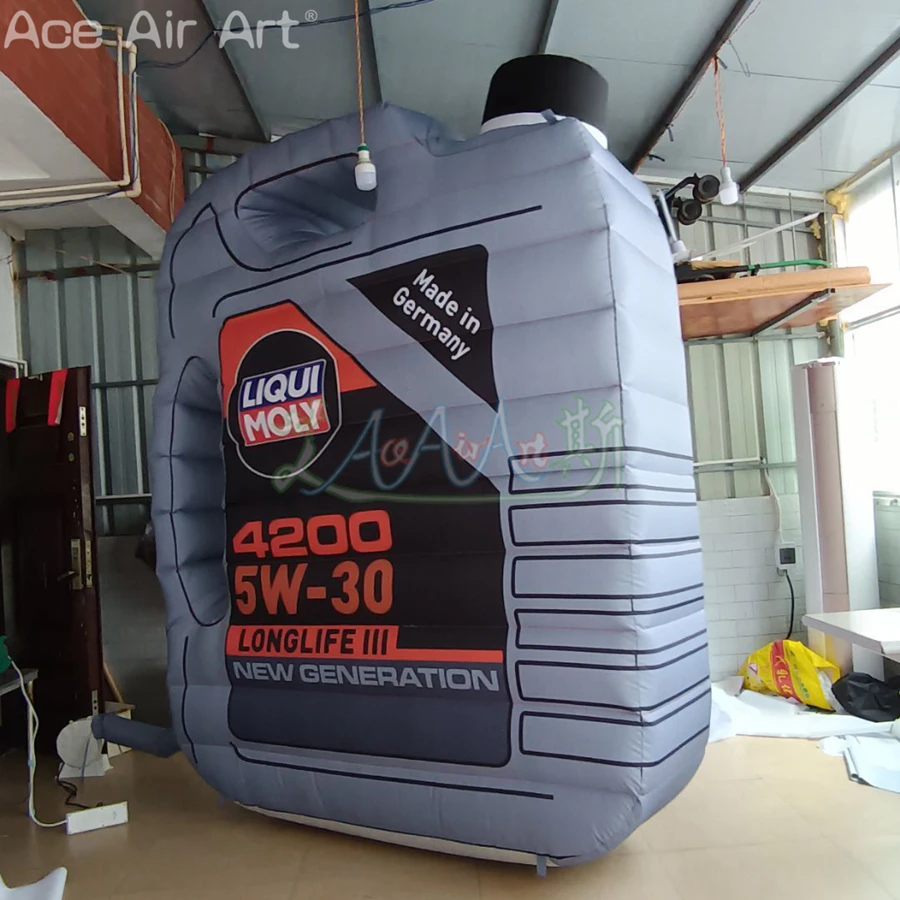 3-метровые или изготовленные на заказ надувные бочки для бензиновой бутылки