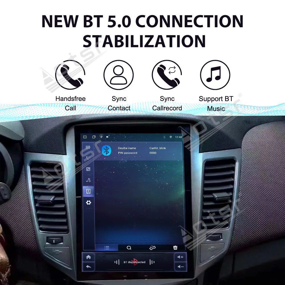 Автомобильный мультимедийный автомобильный плеер для Chevrolet Cruze 2009 2010 2011 2012 Android