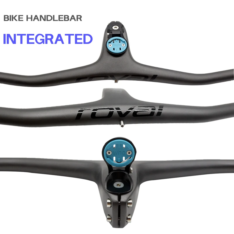 bike carbon handlebar XC MTB handle carbon fiber integrated handle 260g wide 780  70/80/90/100mm frame bicycle parts