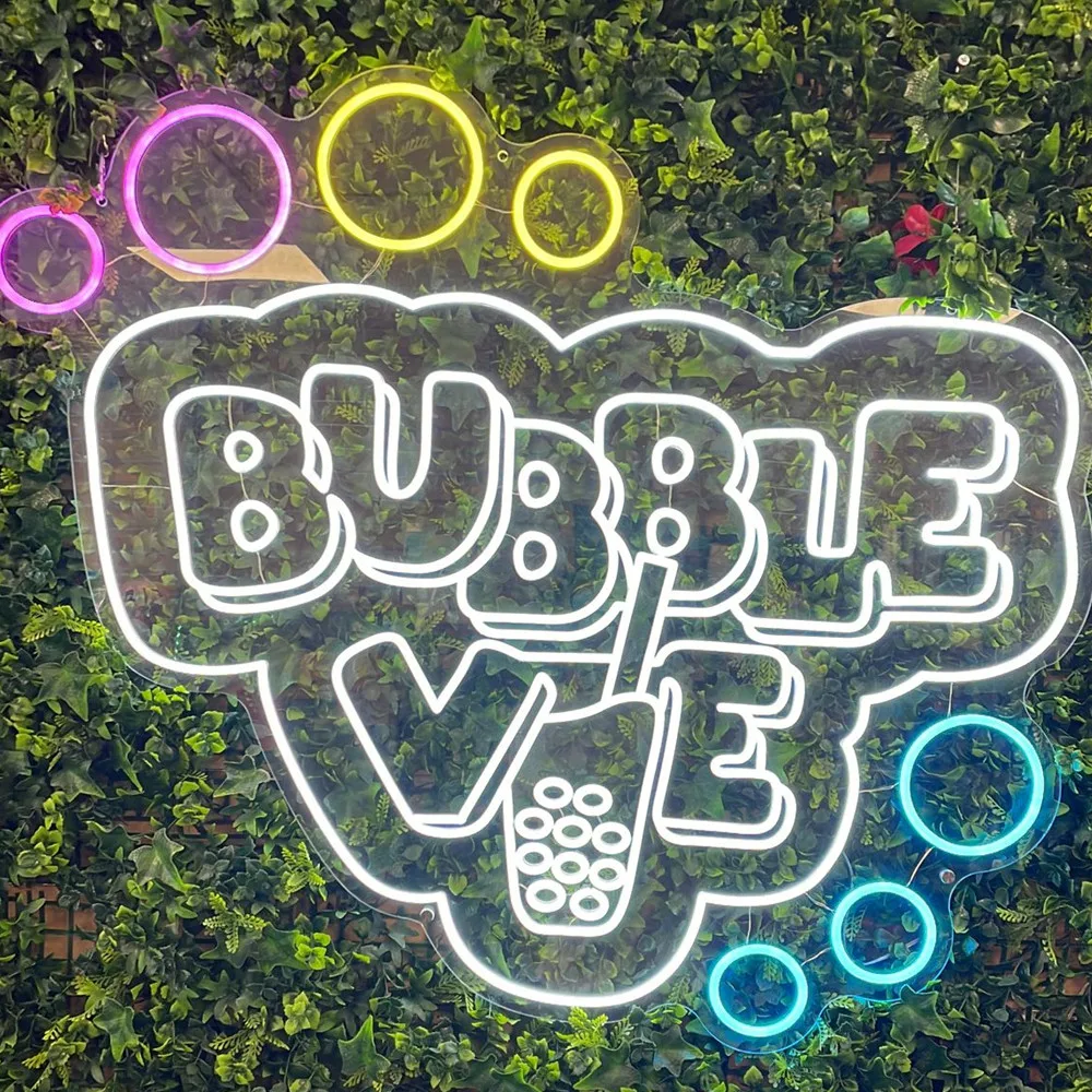 Изготовленная на заказ светодиодная неоновая вывеска для украшения стен