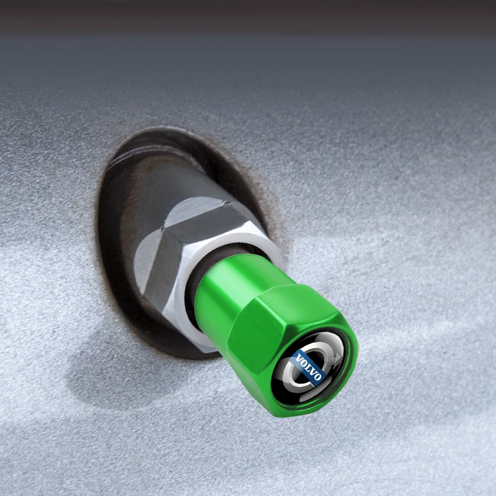 4 шт. металлические колпачки клапанов колес автомобиля для Volvo XC60 XC90 V40 V50 V60 S40 S60 S80L