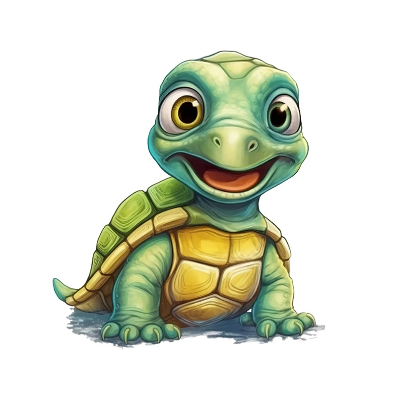 

Детская наклейка на стену черепаха ПВХ