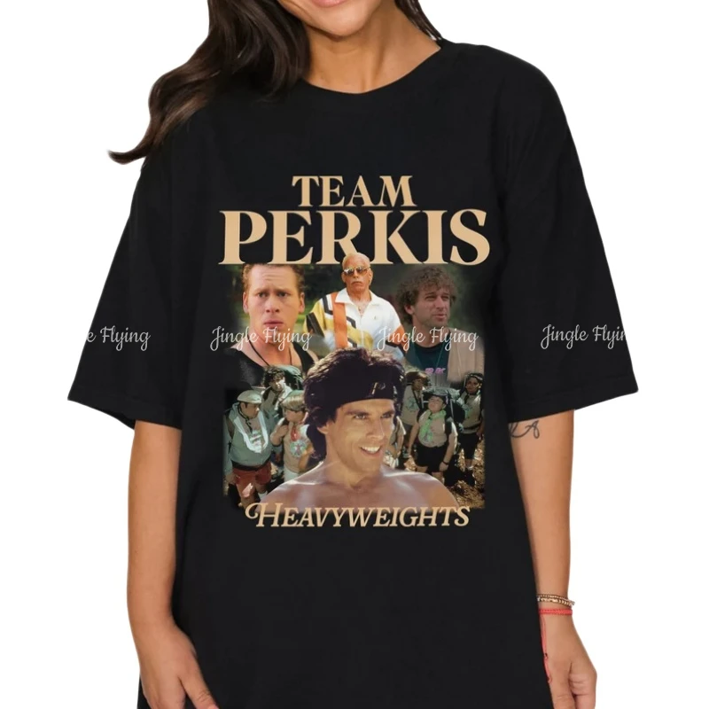 Футболка Comfort Colors Heavyweights Team Perkis Power Vintage Ben Stiller Camp Hope Рубашка Ретро унисекс Одежда