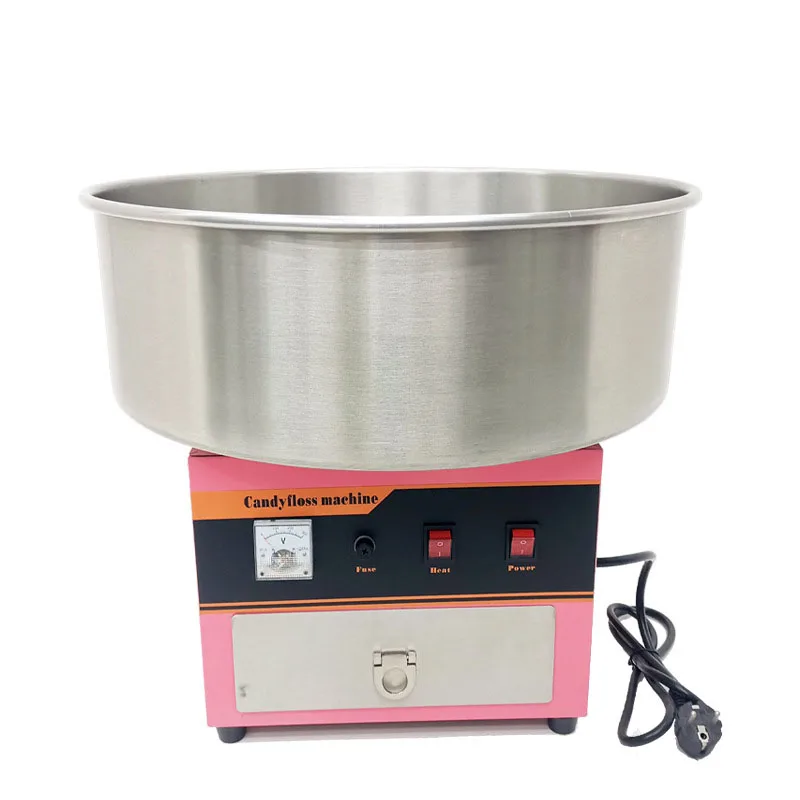 

Commercial desktop automatic brushed marshmallow electromechanical thermal rainbow candy booth dedicated