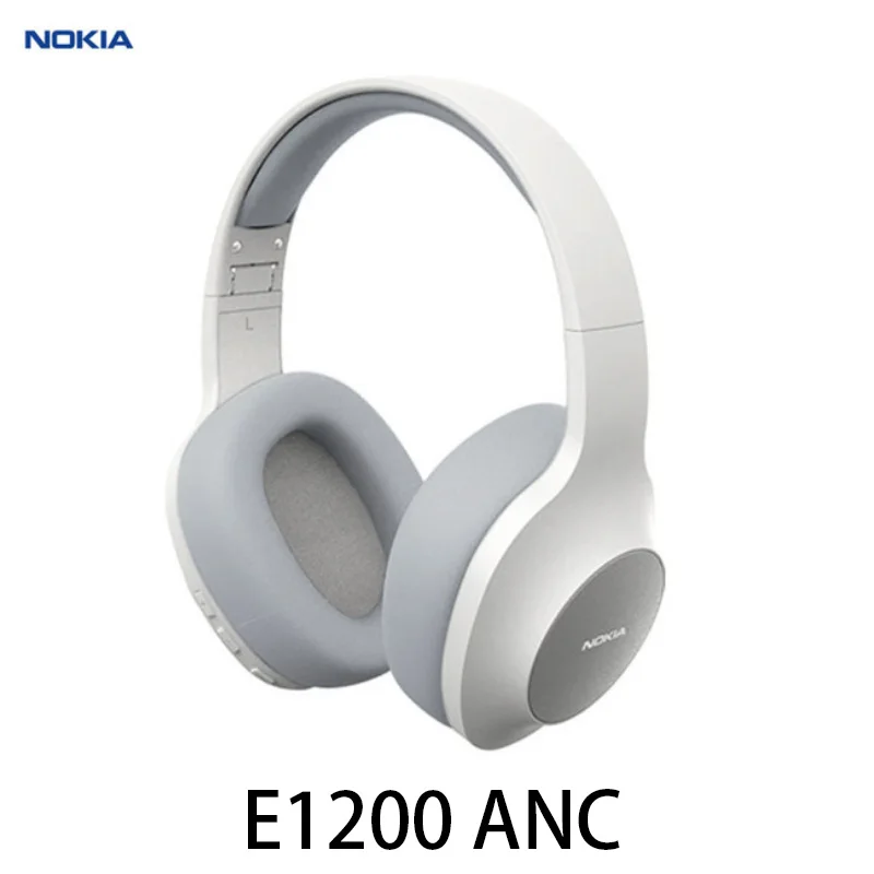 Nokia E1200 Wireless Bluetooth 5.0 Headphones Multiple Modes Hi-Res Sound 700mAH Large Battery 40H Play HD Earphone Built-in Mic