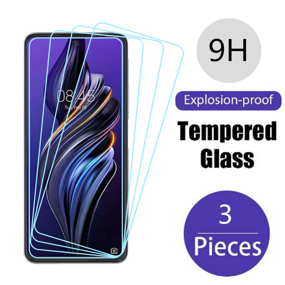 

3 шт. защитное закаленное стекло для Tecno Pova 3 6,9 дюйма Pova3 TecnoPova3 LF7n, защитная пленка для экрана, защитная пленка