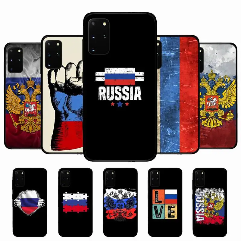 

Russian Flag Phone Case for Samsung S10 21 20 9 8 plus lite S20 UlTRA 7edge