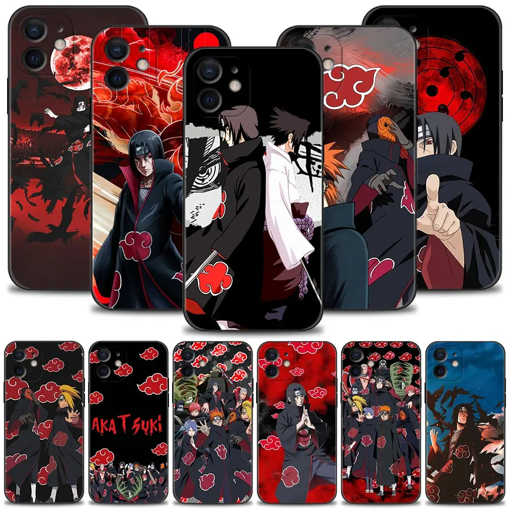 

Phone Case for iPhone 13 11 12 Pro XS Max X XR 13mini 8 7 6 6S Plus 5 5S SE Cover Silicon Funda Japanese Anime Naruto Kakashi