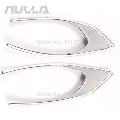 Хром для Peugeot 301 2017 2018 2019, передняя противотуманная фара, крышка корпуса, наклейки, аксессуары для отделки