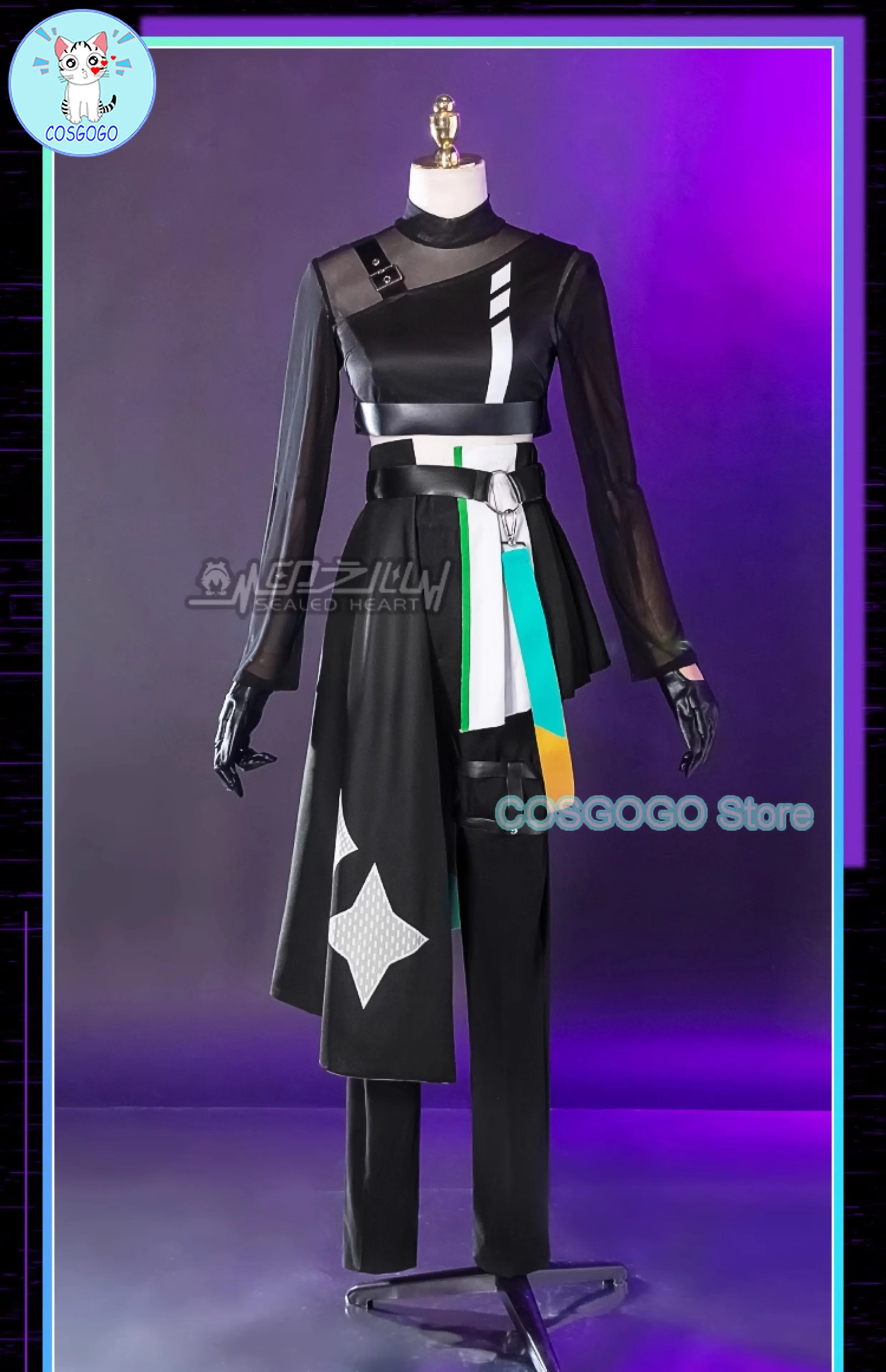 Проект Sekai Kusanagi Nene Косплей Костюм страны чудес × Showtime COS игра PJSK Женская