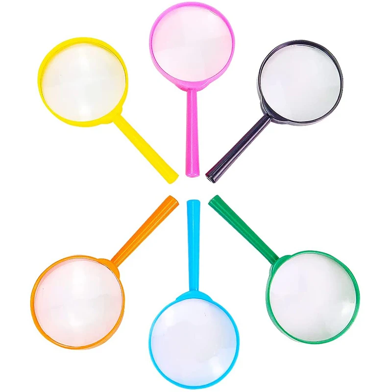 

3X Magnifier Glass Kids Children Toys Learning Education Brinquedos Pedagogicos Infantil детские игрушки