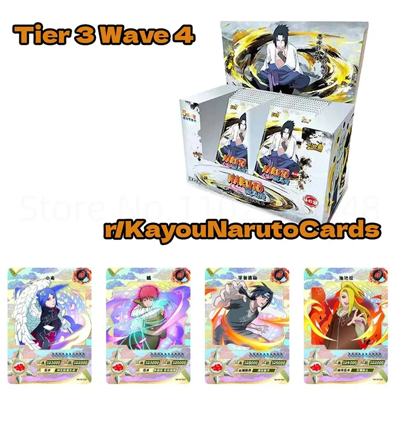 

Kayou Naruto Card Tire3 Wave4 Array Chapter Sp Nr Ar Card Anime Character Collection Card Children Toy Gift For Family Christmas