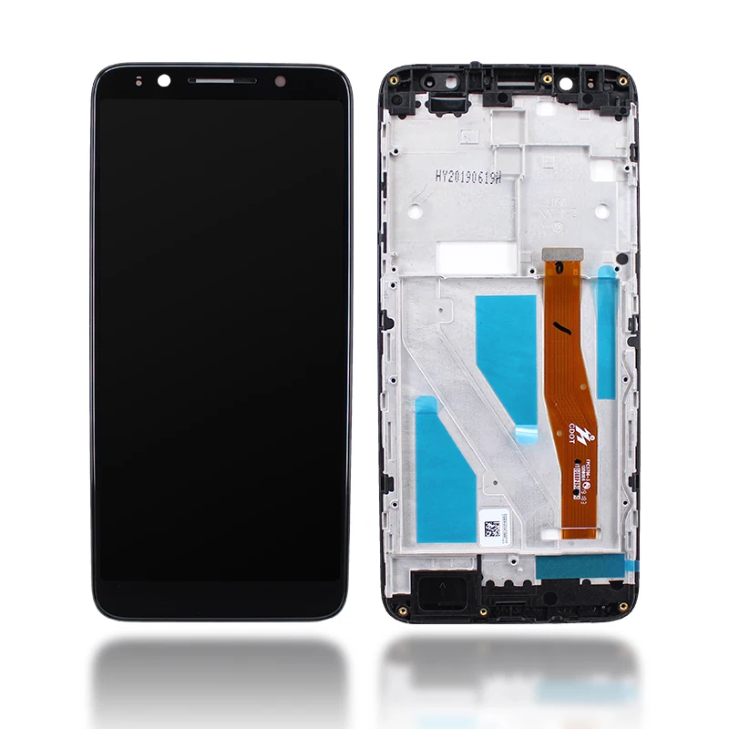 

_ ЖК-дисплей с сенсорным экраном и дигитайзером в сборе для Alcatel 3X 2018 5058 5058T 5058Y 5058A 5058J, ЖК-рамка