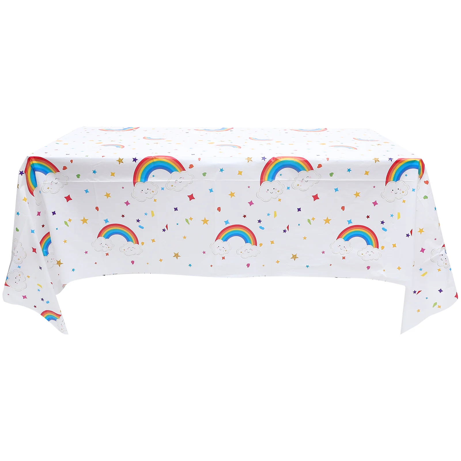 

3 Pcs Props Disposable Table Cloths Parties The Clouds Tablecloth Picnic Baby Buffet Party Cover