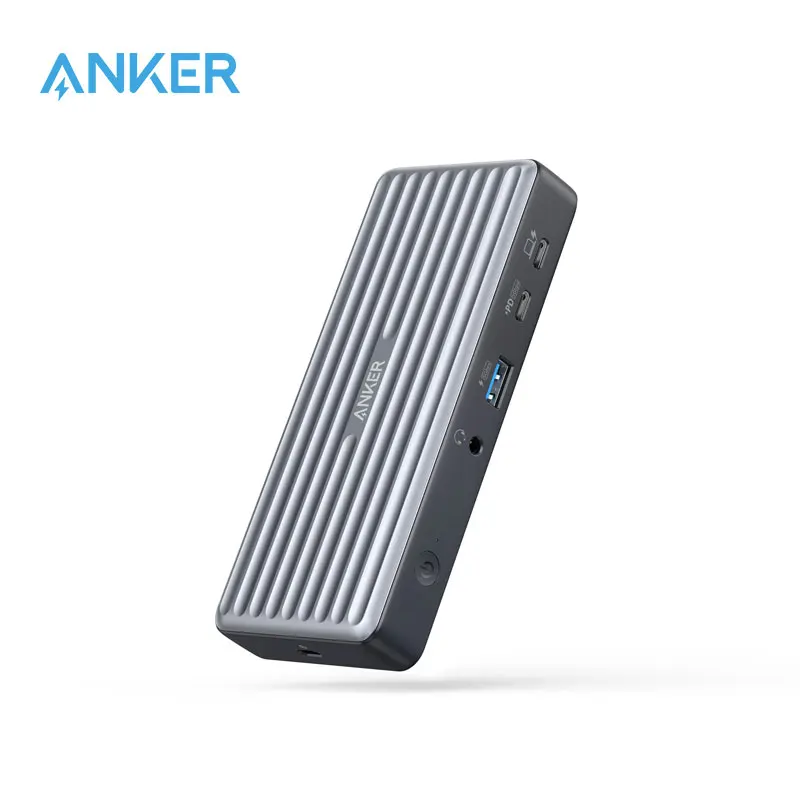 

Anker USB C Docking Station PowerExpand 9-in-1 USB-C PD Dock 60W Charging for Laptop 20W Power Delivery Charging 4K HDMI
