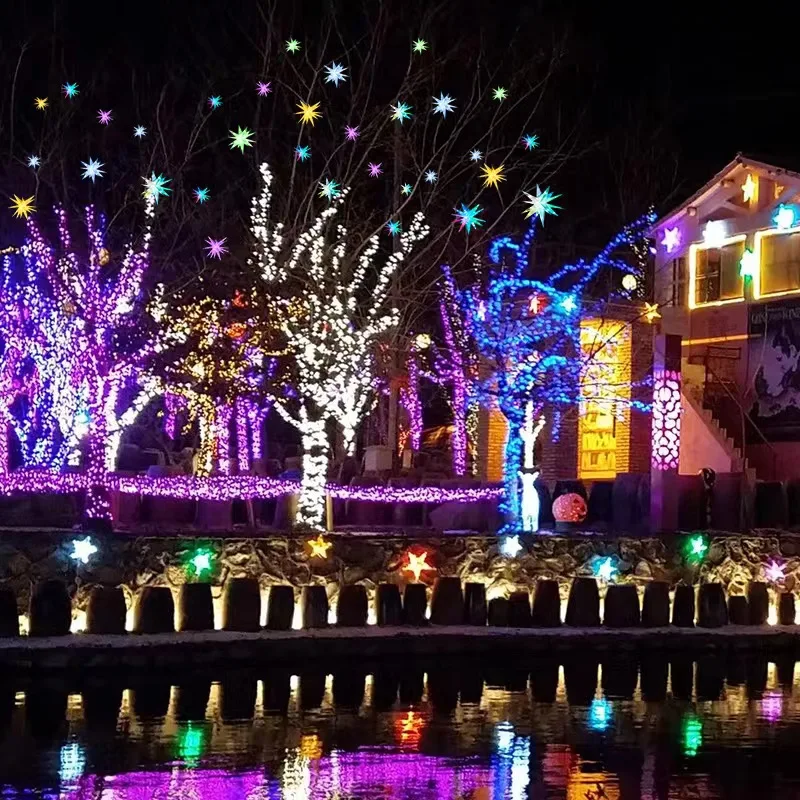 Взрывная звезда ночная версия Bluetooth управление приложением фотолампа внешняя