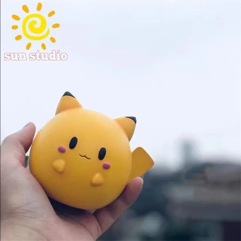 

8CM Pokemon Pokemon Little Fat Ding Little Fat Dun Pikachu Doll Hand Car Model