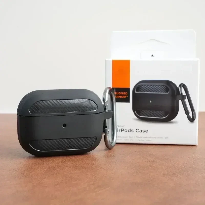 Чехол из углеродного волокна для Apple Airpods Pro 2 3