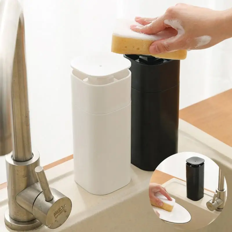 

500ml Bathroom Soap Dispensers Refillable Lotion Shampoo Shower Gel Holder Pressing Hands Washing Soap Storage Rack Pump Bottle