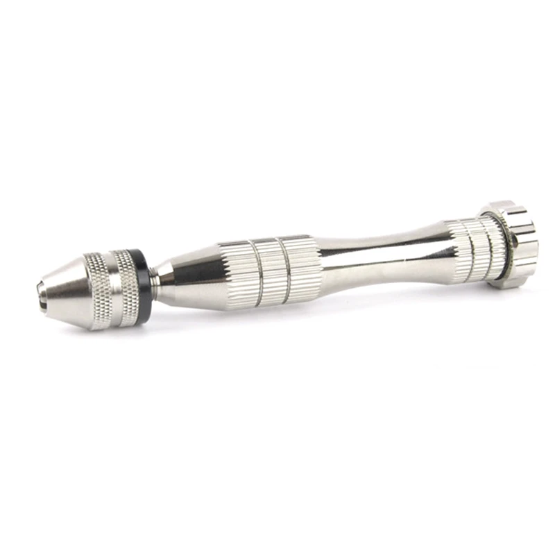 

Retail Jewelry Craft Hand Pin Hole Drill Jewelers Burs Drilling Reamer Chuck Clamp 4Mm Mini Hand Twist Drill