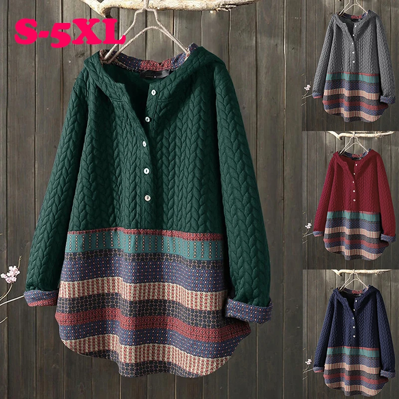 

Женская зимняя одежда, новинка, Теплый Женский свитшот, весеннее пальто 2022, женские Лоскутные пальто средней длины для мам