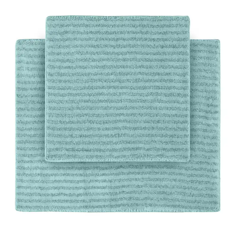 

Rug Sheridan 2 Piece Nylon Washable Bath Rug Set Sea Foam