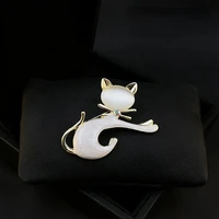 cute cat japanese style kitty brooch womens accessories cartoon animal corsage pin fixed clothes decoration jewelry pins gifts