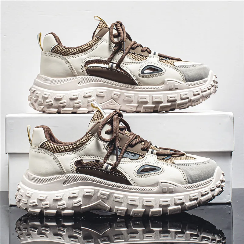 

Мужские кроссовки для бега, качественная дышащая спортивная обувь, мужские кроссовки, носимые резиновые кроссовки на платформе, повседневная обувь для мужчин