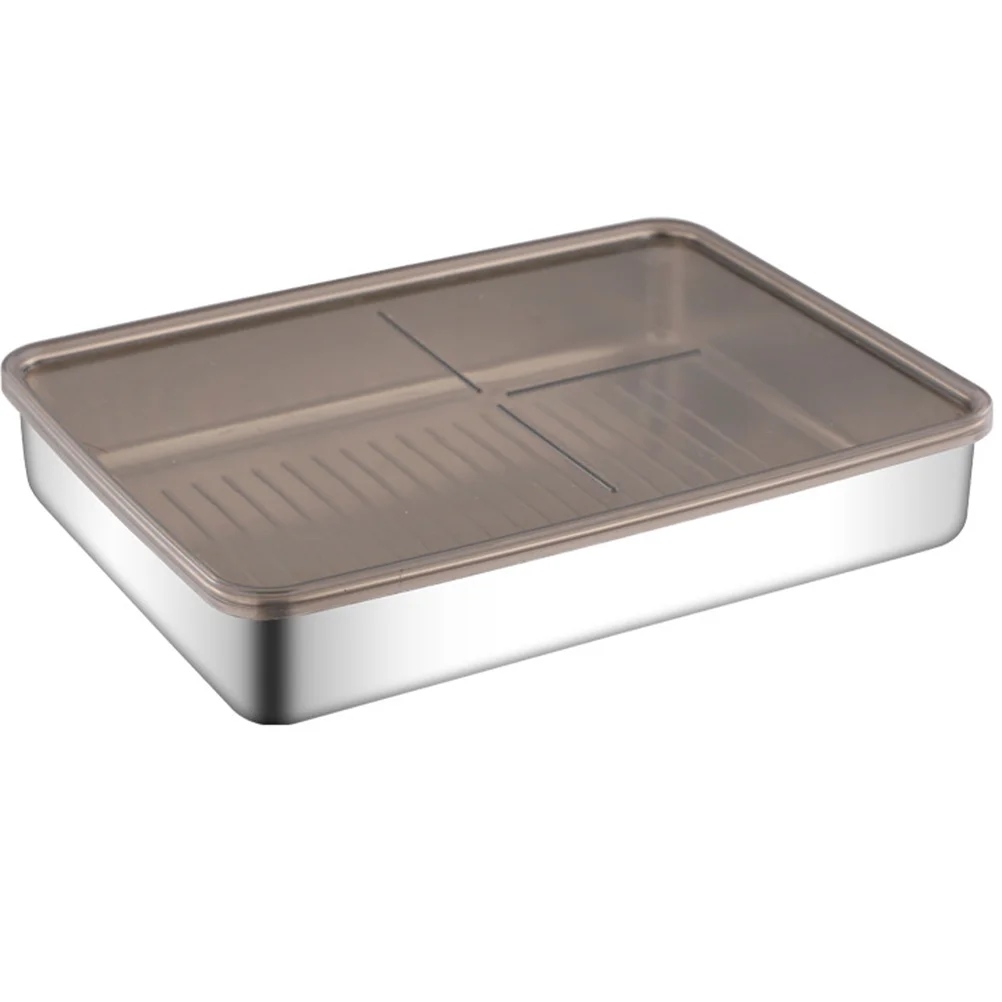 

Camping Food Container Rectangular Preservation Box Refrigerated Food Cheese Box