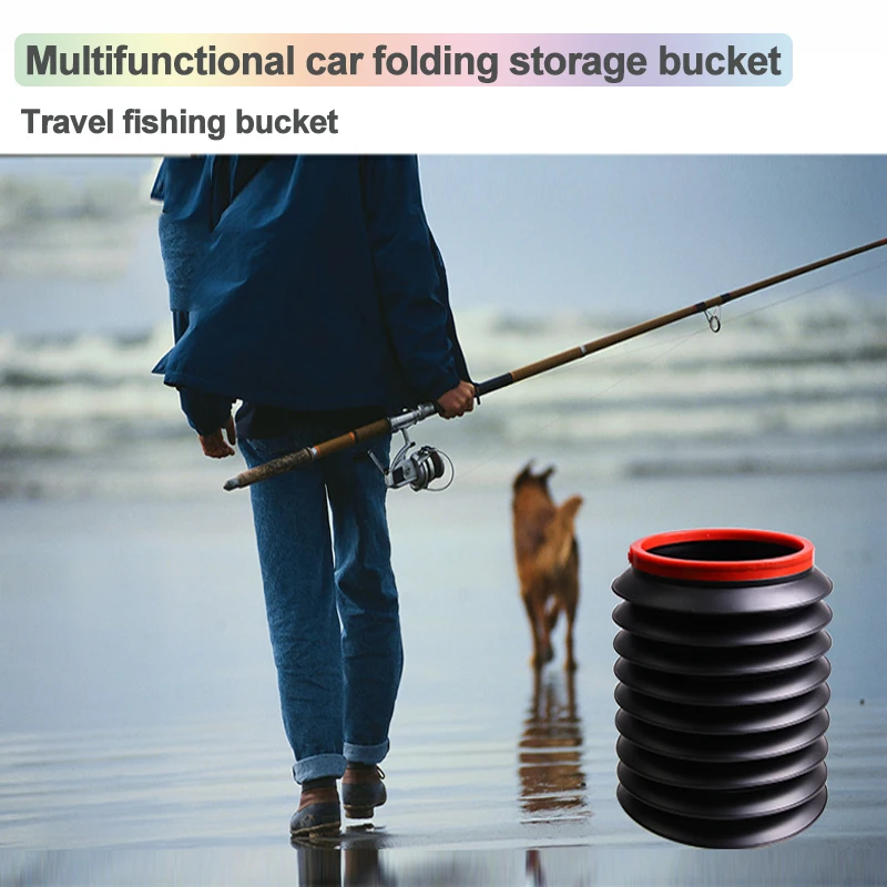 Складной автомобильный зонт ведро мусорная корзина для воды аксессуары кемпинга